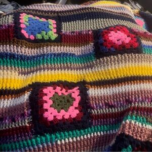 Colorful Crochet Blanket